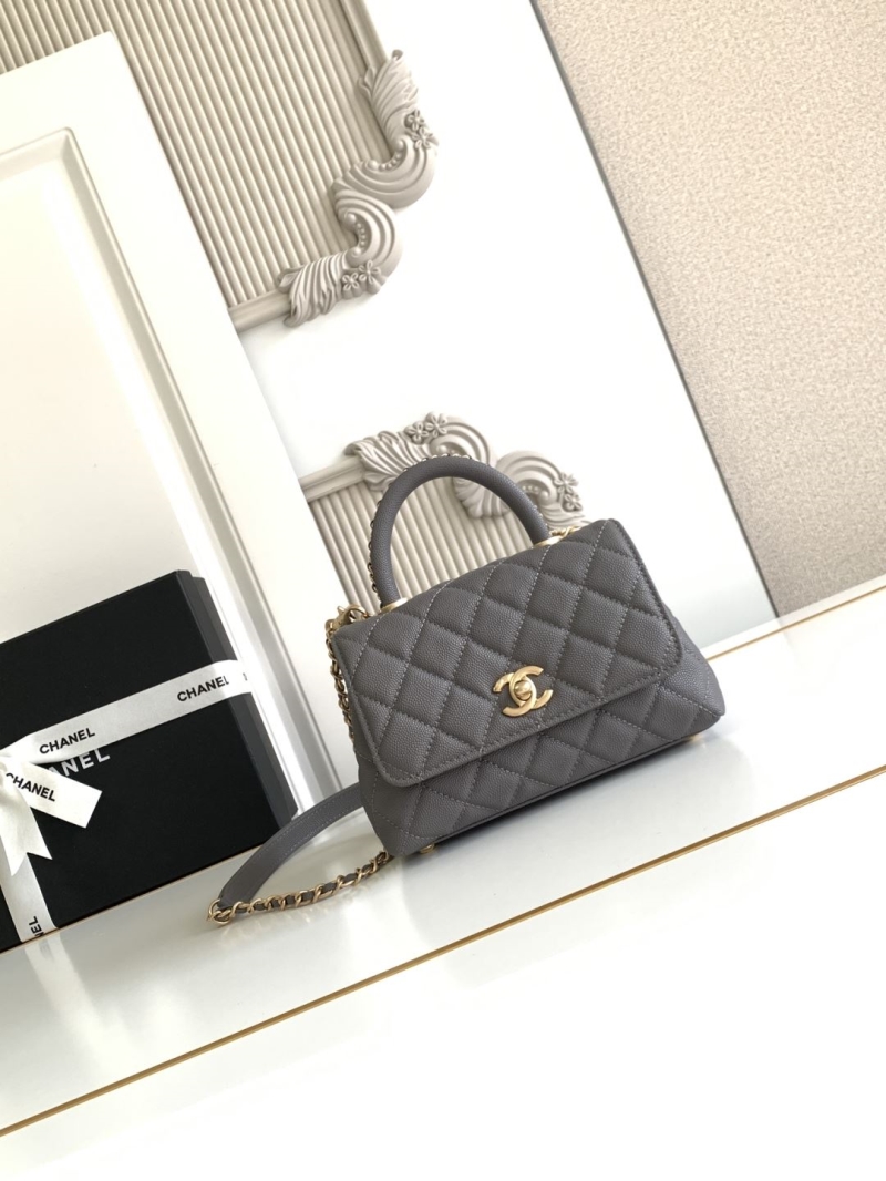 Ch**el top handle bags